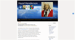 Desktop Screenshot of hazelhenderson.com